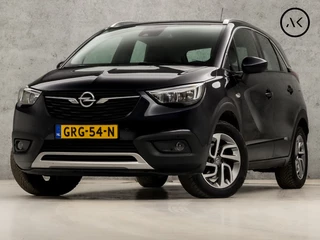 Opel Crossland X 1.2 Turbo Innovation Automaat (APPLE CARPLAY, NAVIGATIE, HEAD-UP DISPLAY, CLIMATE, LEDER, SPORTSTOELEN, CRUISE, LM VELGEN, NIEUWSTAAT)