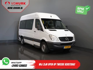 Mercedes-Benz Sprinter 313 2.2 CDI L2H2 €9922 Incl. BTW BPM VRIJ! EXPORT Combi/ 9 Persoons/ Kombi/ 9P/ Airco/ Rolstoellift