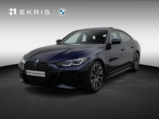 BMW 4 Serie Gran Coupé 430i High Executive | M Sportpakket Pro | Safety Pack | BMW Personal CoPilot Pack | Stuurwielrand Verwarmd | Schuifdak | Driving Assistant Professional | Laserlight | Harman Kardon | 19''