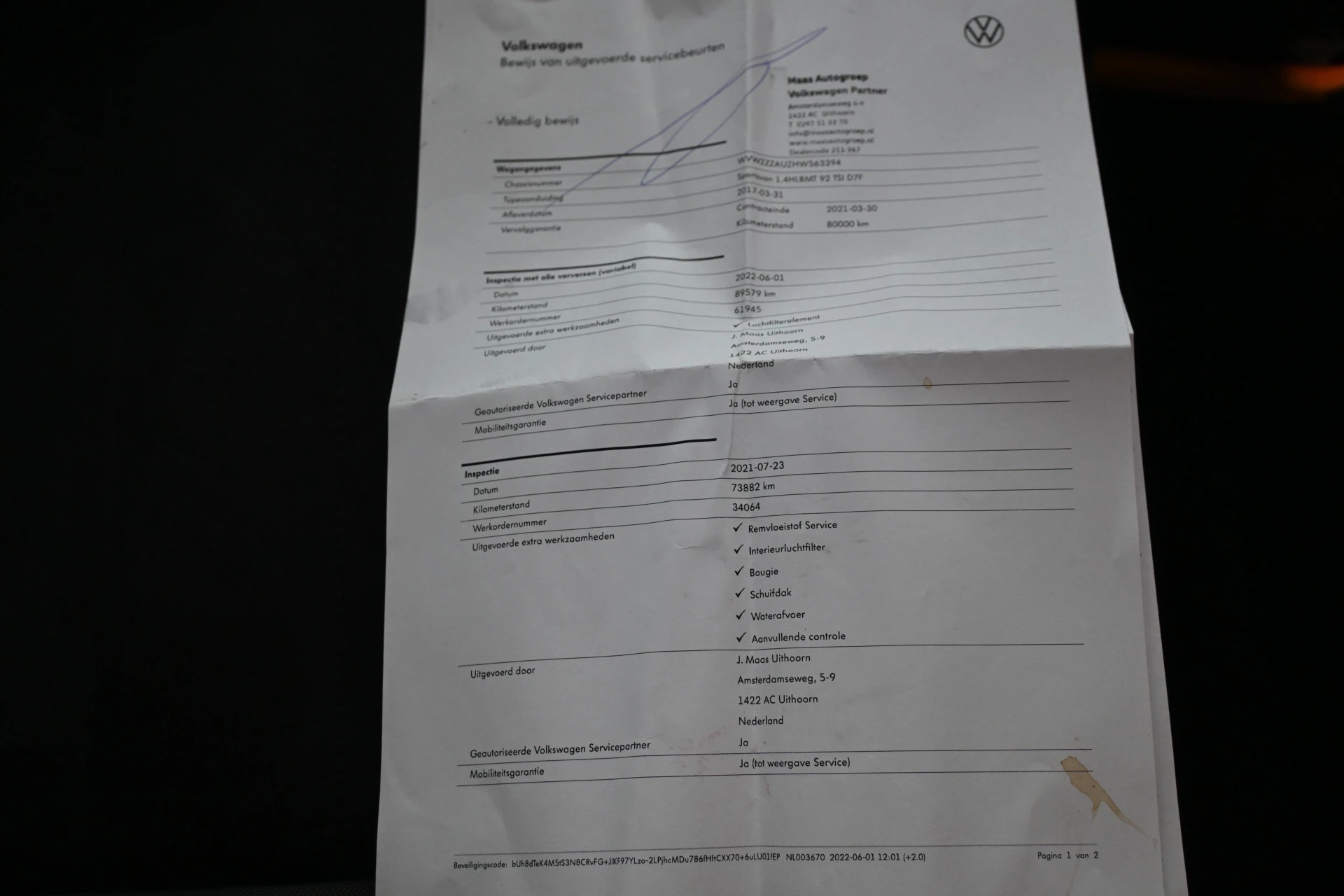 Hoofdafbeelding Volkswagen Golf Sportsvan