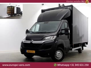 Citroën Jumper 2.2 BlueHDi 165pk XXL Bakwagen met laadklep 1000kg L463cm 22m3 + Trekhaak 06-2021