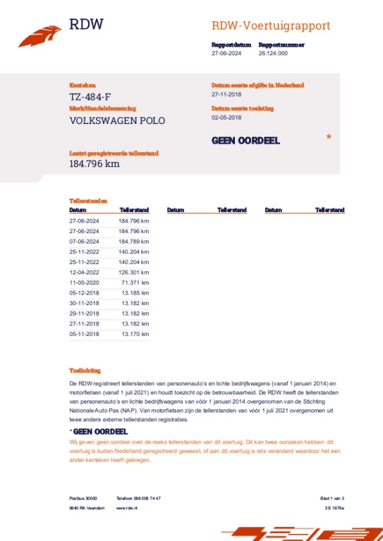 Hoofdafbeelding Volkswagen Polo