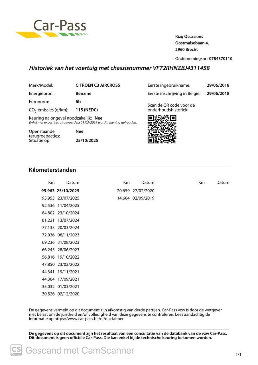 Hoofdafbeelding Citroën C3 Aircross