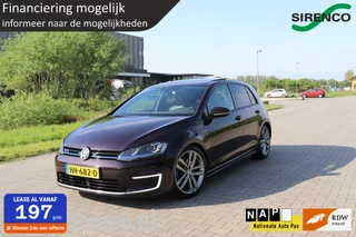 Volkswagen Golf 1.4 TSI GTE  Leder | Panoramadak | 204pk Hybride Power | stoelverwarming adaptive cruise uitstraling!