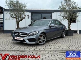 Hoofdafbeelding Mercedes-Benz C-Klasse Mercedes C-klasse AMG Pakket CarPlay Navi Cruise Climate Camera Sensoren