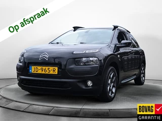 Citroën C4 Cactus 1.2 PureTech Shine 2e-Eig. Keurig-Onderh. BOVAG-Garantie, NL-Auto. Achteruitrijcamera, Navigatie, Cruise-Control, Parkeersensoren, Airco/Climate, Black-Edition