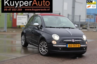 Fiat 500 C 0.9 TwinAir Lounge AUTOMAAT CABRIO LEDER PARKEERSENSOREN