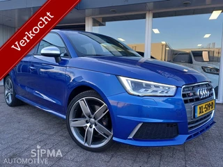 Hoofdafbeelding Audi S1 Mooie Audi S1 Quattro 2.0TFSI 232pk 2018/40dkm/Led/Navi/18"/