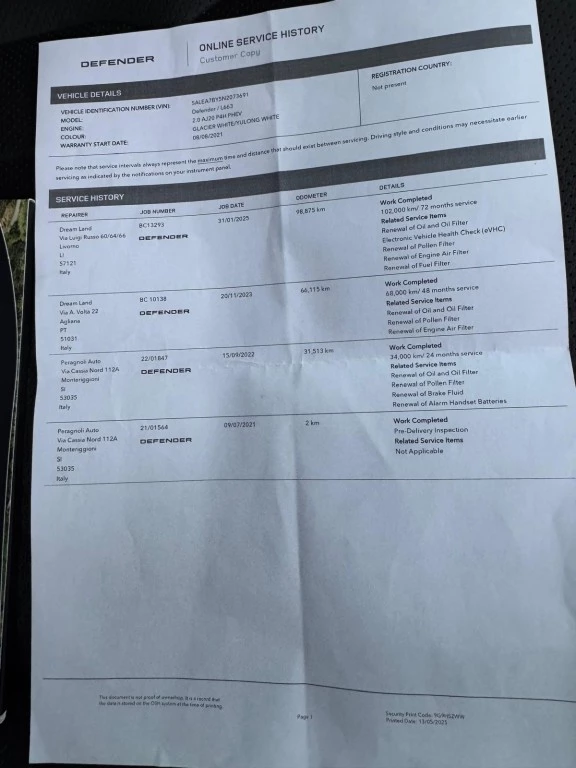 Hoofdafbeelding Land Rover Defender