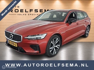 Volvo V60 2.0 T8 Twin Engine AWD R-Design |Head Up | Adaptive Cruise | Keyless | Camera | BLISS | Verwarmbare voorstoelen | Trekhaak | Dealer onderhouden