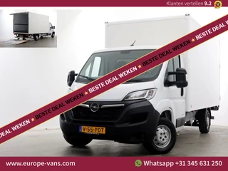 Opel Movano 2.2D 140pk Bakwagen met laadklep 1.060kg laadvermogen 08-2023