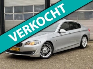 BMW 5-serie 520d Executive|Automaat|Stoel VW|Headup|Navi|Alpina velgen|Leder|Topstaat|Volledige onderhoudshistorie|Bluetooth|APK