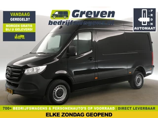 Mercedes-Benz Sprinter 314 2.2 CDI L2H2 143PK 2800kg Trekgew. Automaat Airco Camera Carplay Cruise Leder 3 Persoons Trekhaak