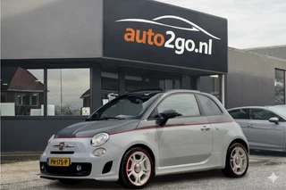Hoofdafbeelding Fiat 500C Fiat 500C 1.4-16V ABARTH CABRIO TWO-TONE VOL-LEDER NAVI AIRCO LED LMV PDC