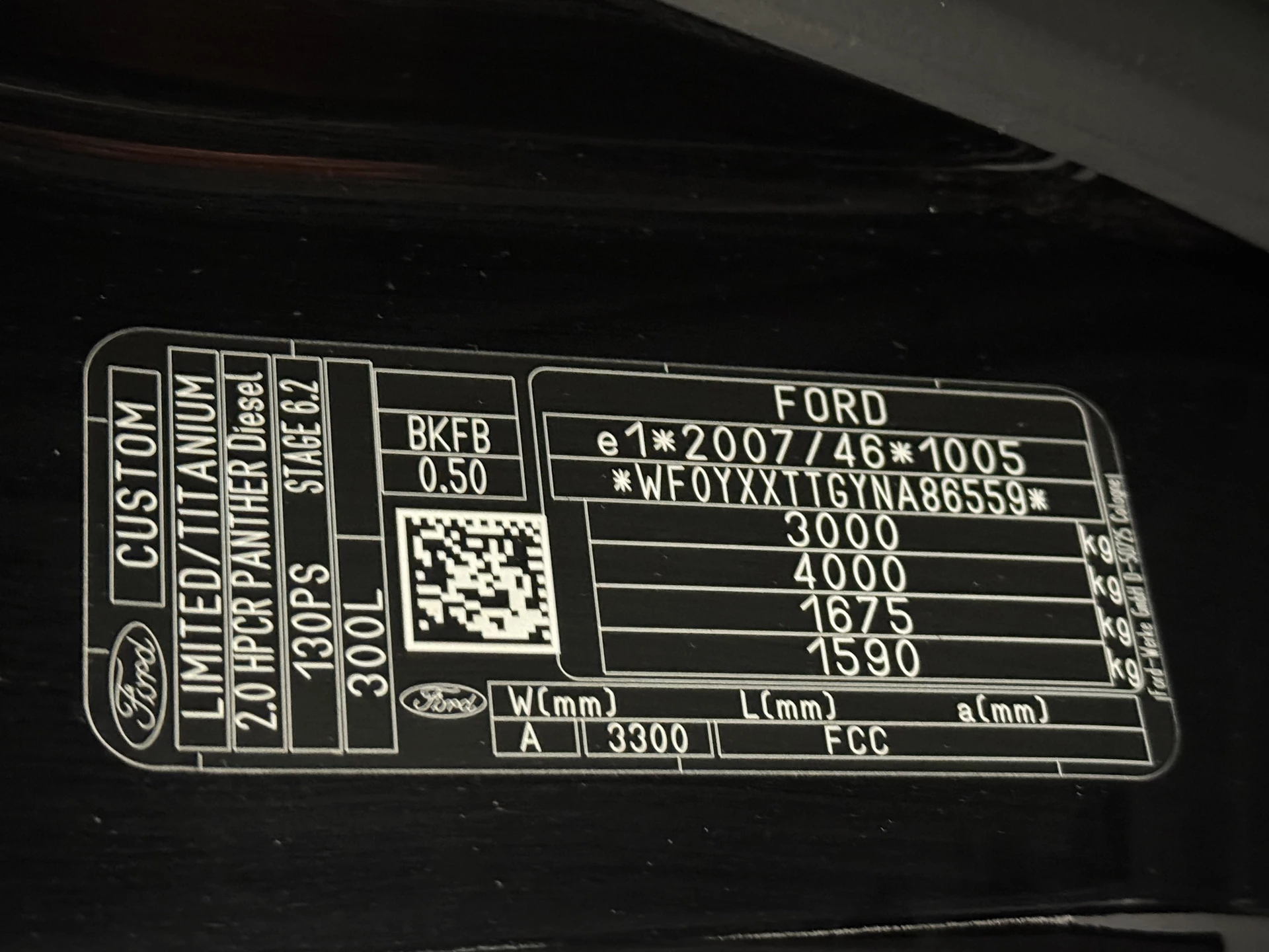 Hoofdafbeelding Ford Transit Custom