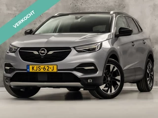 Opel Grandland X 1.2 Turbo Ultimate (STOELKOELING/VERWARMING, MEMORY SEATS, 360 CAMERA, APPLE CARPLAY, LEDER, TREKHAAK, ELEK ACHTERKLEP, STUURWIEL VERWARMD, NIEUWSTAAT)
