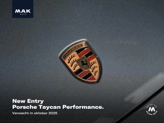 Hoofdafbeelding Porsche Taycan Porsche Taycan Performance, NL-auto, SportDesign, Performance-accu, pano, 21'', luchtv., sp.chrono, ACC, privacy