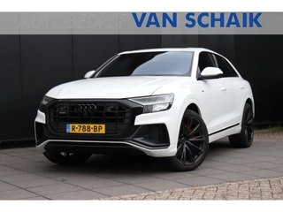 Audi Q8 55 TFSI | 3X S LINE | B&O | PANO | LUCHTVERING | HEAD-UP | STOELVERK. | 360° CAMERA | CRUISE | NAVI |