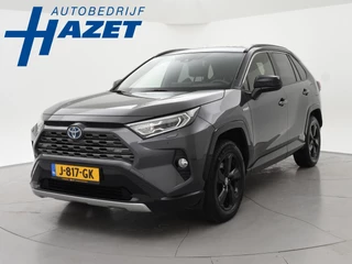 Hoofdafbeelding Toyota RAV4 Toyota RAV4 2.5 HYBRID AWD BI-TONE + TREKHAAK | CARPLAY | CAMERA | STUUR/STOELVERWARMING