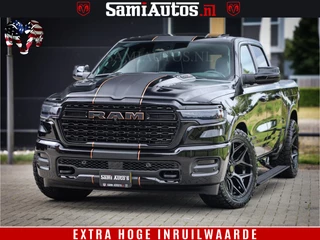 Dodge Ram 1500 Limited SPORT H.O 540HP 706Nm | Massage + Full Option | De Meest Luxe en Volle Pick-Up in zijn Klasse | Comfortabele Dubbele Cabine met Royale 5 Zitplaatsen | BPM vrij | Nu Leverbaar uit Voorraad | Voorraad Nr 2355 - 5149
