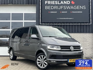 Volkswagen Transporter 2.0 TDI 140pk Highline Dubbele Cabine Trekhaak/Cruise/Carplay/Navi/18"