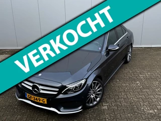 Mercedes-Benz C-klasse C180 AMG PANORAMADAK LEDER CARPLAY STOELVERWARMING NAP ORIGINEEL NEDERLANDS