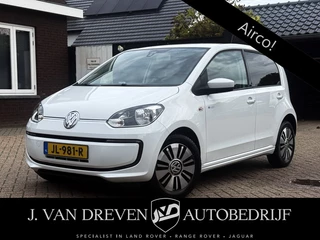Hoofdafbeelding Volkswagen e-up! Volkswagen e-up! - BTW-auto, Airco, Stoelverw. Cruise, Isofix, 52DKM, Navi!