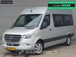 Mercedes Sprinter 319 CDI Automaat VIP Personenvervoer Taxi TV Webasto klima Kombi Tourer Navi LED Airco Dubbel cabine Cruise control