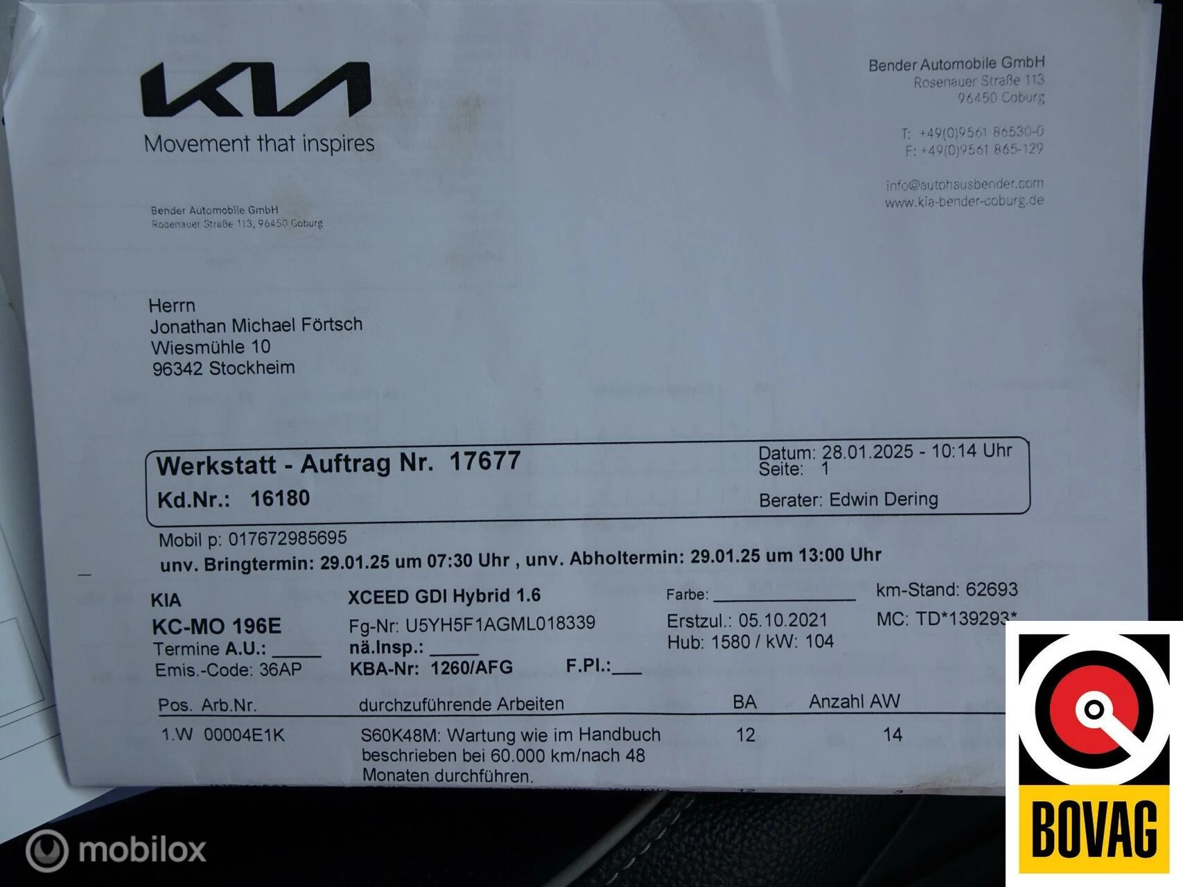 Hoofdafbeelding Kia XCeed