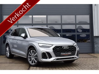 Audi Q5 55 TFSI e S-Line 367 Pk Luchtvering Trekhaak Matrix ACC Sfeerverlichting 20 Inch