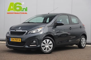 Hoofdafbeelding Peugeot 108 Peugeot 108 1.0 e-VTi Active Airco Radio Bluetooth Grijs Metallic Elektrische Ramen