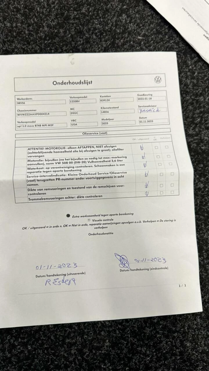Hoofdafbeelding Volkswagen up!