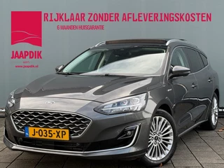 Ford Focus Wagon BWJ 11-2020 | 1.5T 150PK Vignale AUTOMAAT | LEER | PANO DAK | TREKHAAK | CAMERA | CLIMA | NAVI | LED | PDC 2X | CARPLAY
