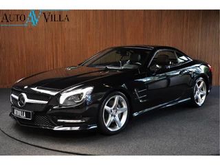 Hoofdafbeelding Mercedes-Benz SL Mercedes-Benz SL 500 AMG-line Magic Sky Distronic ABC-vering Navi Keyless Camera Airscarf PTS Magic Vision control Analoge klok Alcantara binnenhemel Garagedeuropener