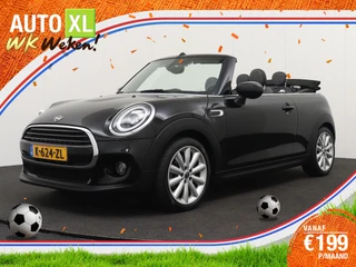 MINI Cooper Cabrio Mini 1.5 136 PK Aut. Facelift Navi Climate LED Stoelverw.