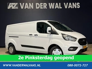 Ford Transit Custom 2.0 TDCI L2H1 Euro6 # Airco | Camera | Apple Carplay | Cruisecontrol | LED | Parkeersensoren Android Auto, Verwarmde voorruit, Bijrijdersbank, 2800kg trekvermogen