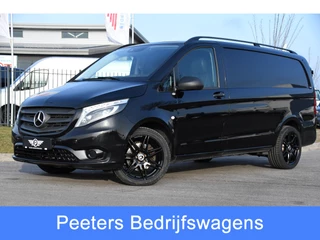 Mercedes-Benz Vito 119 CDI L2 Black Edition Camera, Cruise, LED, Stoelverwarming, Standkachel, Leder, 190pk, Automaat, Trekhaak, Uniek!