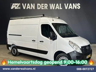 Opel Movano 2.3 CDTI 146pk L2H2 Euro6 Airco | Imperiaal | Navigatie | Camera | Cruisecontrol | 2500kg Trekhaak Parkeersensoren, Trap, Bijrijdersbank