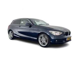 BMW 1 Serie 116d EDE Sport Executive Upgrade *LUXURY-LEATHER | BI-XENON | HEATED-SPORTSEATS | KEYLESS | NAVI-FULLMAP | AIRCO | CRUISE | PRIVACY-GLASS | 18''ALU*