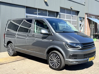 Hoofdafbeelding Volkswagen Transporter Volkswagen Transporter 2.0 TDI L1H1 DC Airco Cruise controle Telefoonverbinding Apple carplay Navigatiesysteem Stuurwielbediening Parkeersensoren schuifdeur Euro 6 DC 1e eigenaar Dealer onderhouden