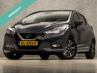 Nissan Micra 0.9 IG-T N-Connecta Sport (NAVIGATIE, CLIMATE, CAMERA, SPORTSTOELEN, PARKEERSENSOREN, GETINT GLAS, LM VELGEN, CRUISE, NIEUWE APK, NIEUWSTAAT)