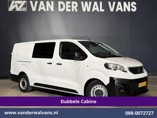 Peugeot Expert 2.0 BlueHDI 123pk L3H1 Dubbele Cabine Euro6 Airco | 5-Zits | Navigatie | 2500kg Trekhaak Cruisecontrol, Parkeersensoren