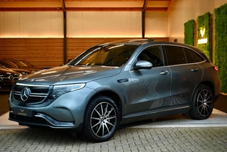 Hoofdafbeelding Mercedes-Benz EQC Mercedes-Benz EQC 400 4MATIC AMG 80 kWh - Memory - Distronic - 360 Camera - Schuifdak - Burmester - Trekhaak -