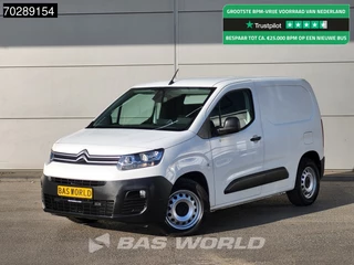 Citroën Berlingo 130PK L1H1 Benzine Emissievrije Euro6 Automaat Navi Airco Cruise Parkeersensoren L1 3m3 Airco Cruise control