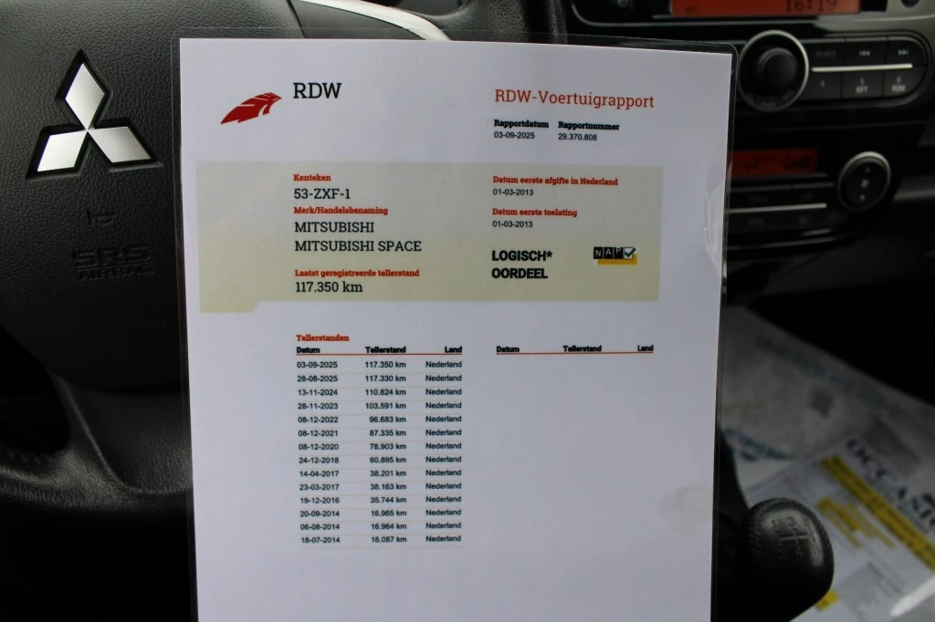 Hoofdafbeelding Mitsubishi Space Star