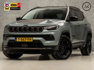 Jeep Compass 4xe 240 Plug-in Hybrid Electric Upland 240Pk Automaat (VIRTUAL COCKPIT, APPLE CARPLAY, GROOT NAVI, ALPINE AUDIO, LEDER, 360 CAMERA, SPORTSTOELEN, KEYLESS, ADAPTIVE CRUISE, NIEUWSTAAT)
