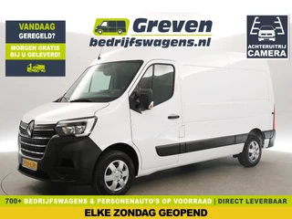 Renault Master 2.3 dCi L2H2 150PK Airco Cruise Camera 3 Persoons LED Parkeersensoren Elektrpakket