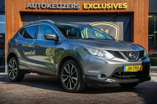 Nissan Qashqai 1.2 Tekna Pano Navi Camera 19"L.M. Leder Airco Stoelverw.