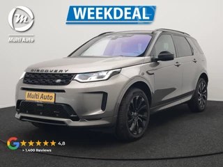 Land Rover Discovery Sport P300e R-Dynamic HSE PHEV 300pk Dealer O.H. | Trekhaak Af Fabriek | Adaptive Cruise | Meridian Audio | Camera | Lederen Sportstoelen Memory & Verwarmd | 20"L.M | Matrix LED | Apple Carplay | Keyless | Stuur Verwarmd | Blis | Plug In Hy