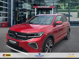 Hoofdafbeelding Volkswagen T-Cross Volkswagen T-Cross 1.5 TSI DSG R-LINE TREKHAAK/CAMERA/CARPLAY/ACC/STOELVERW